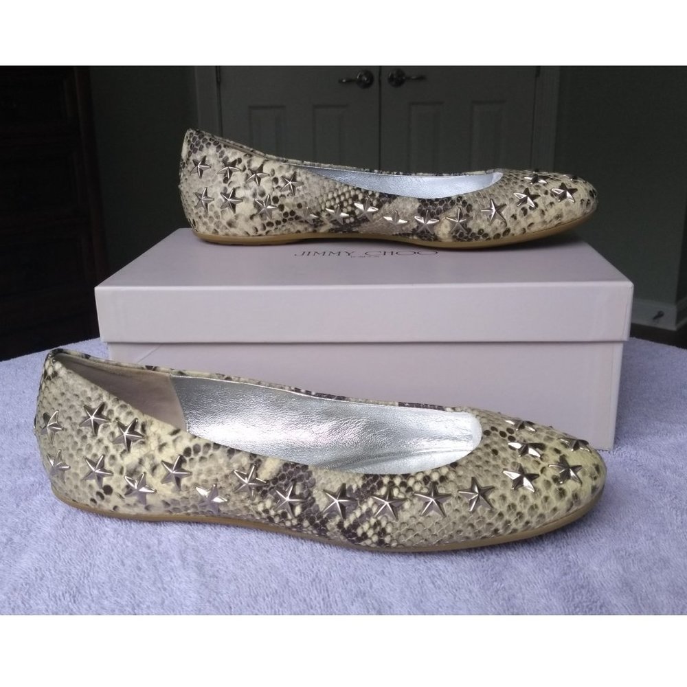 Jimmy Choo "Western" Ballet Flats, Size 41, US 10.5